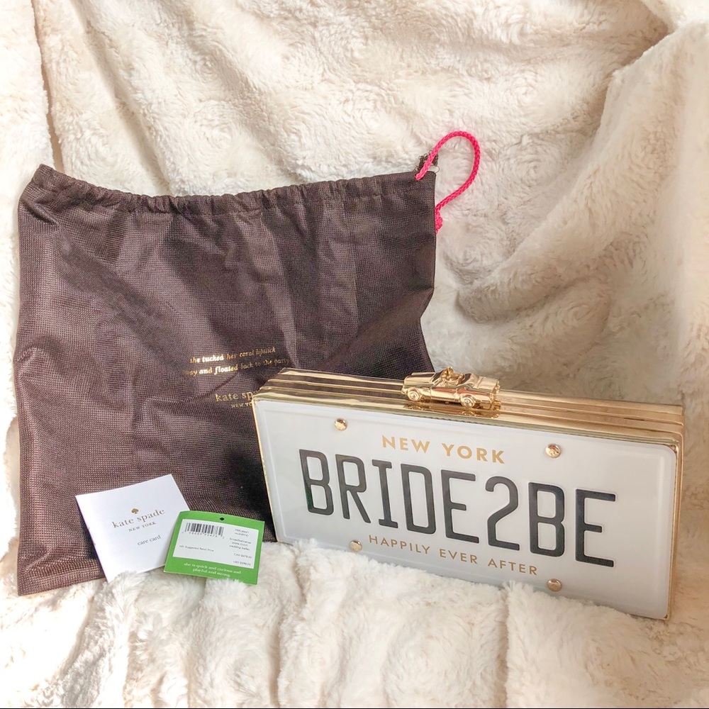 KATE SPADE Bride2be Clutch